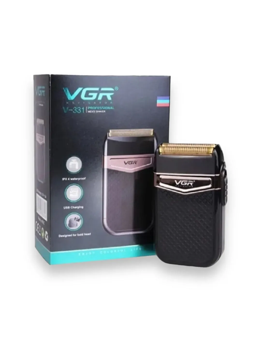 Maquina De Afeitar Shaver  Recargable VGR 331 Barbera