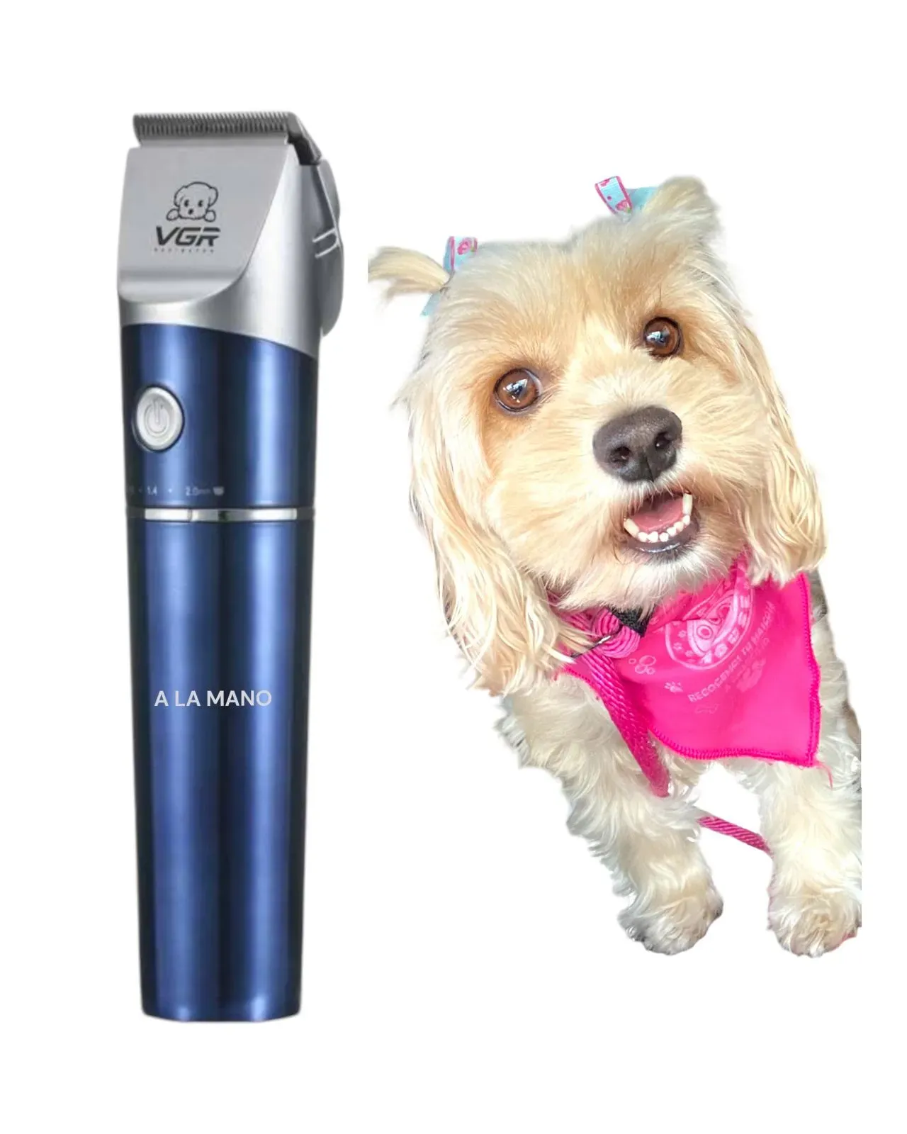 Maquina Peluquera Profesional Para Perros Y Mascotas Vgr-098 Recargable