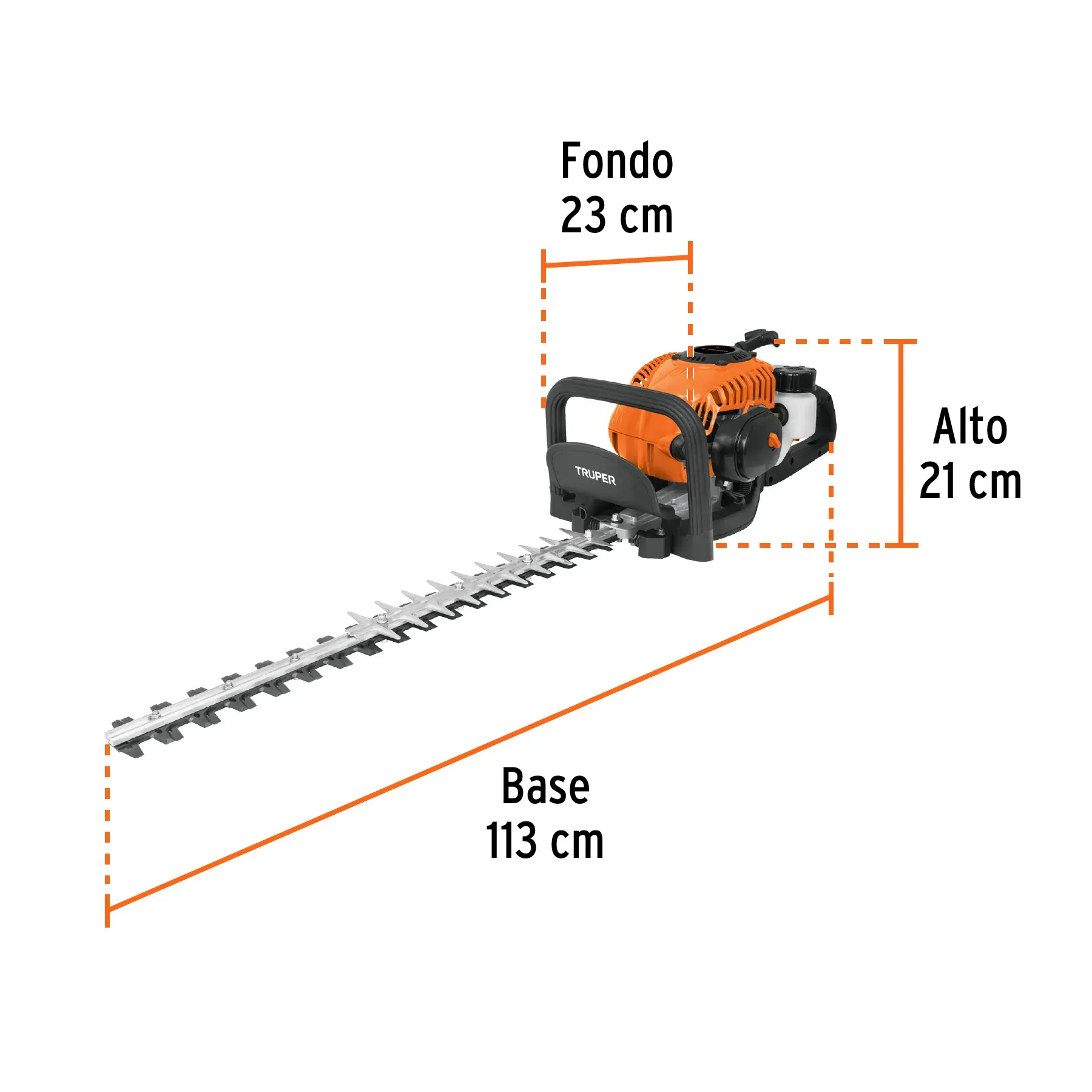 Costasetos Profesional Con Motor A Gasolina 26Cc Truper 