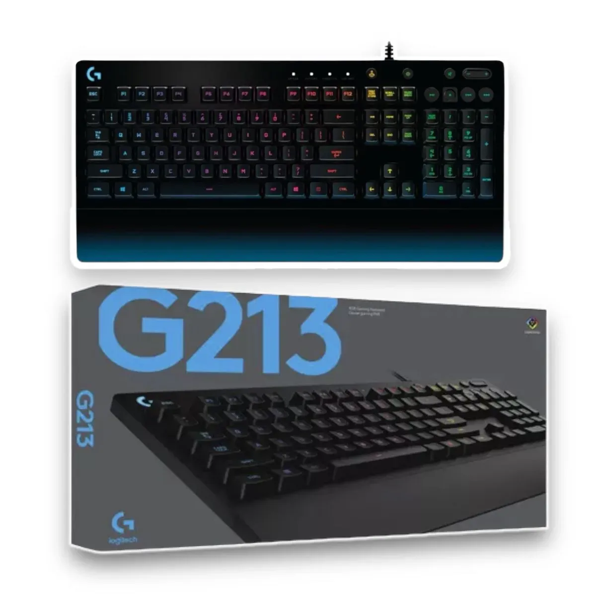 Teclado Gamer Logitech G213 Prodigy Gaming Qwerty