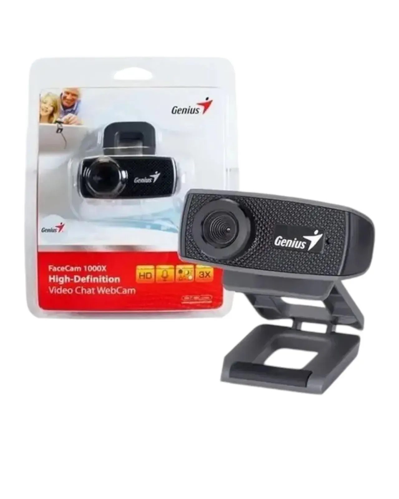 Camara Web Genius FACECAM 1000X Webcam HD / Videochats En Hd 720p