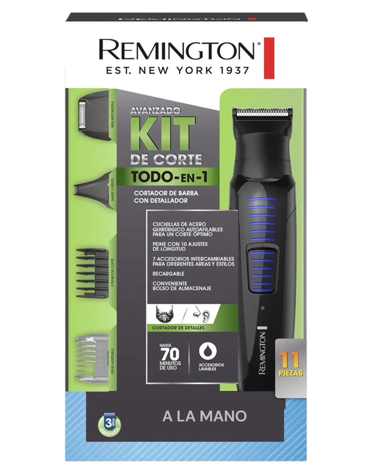 Maquina De Afeitar Remington Todo En Uno Recargable Original PG6125