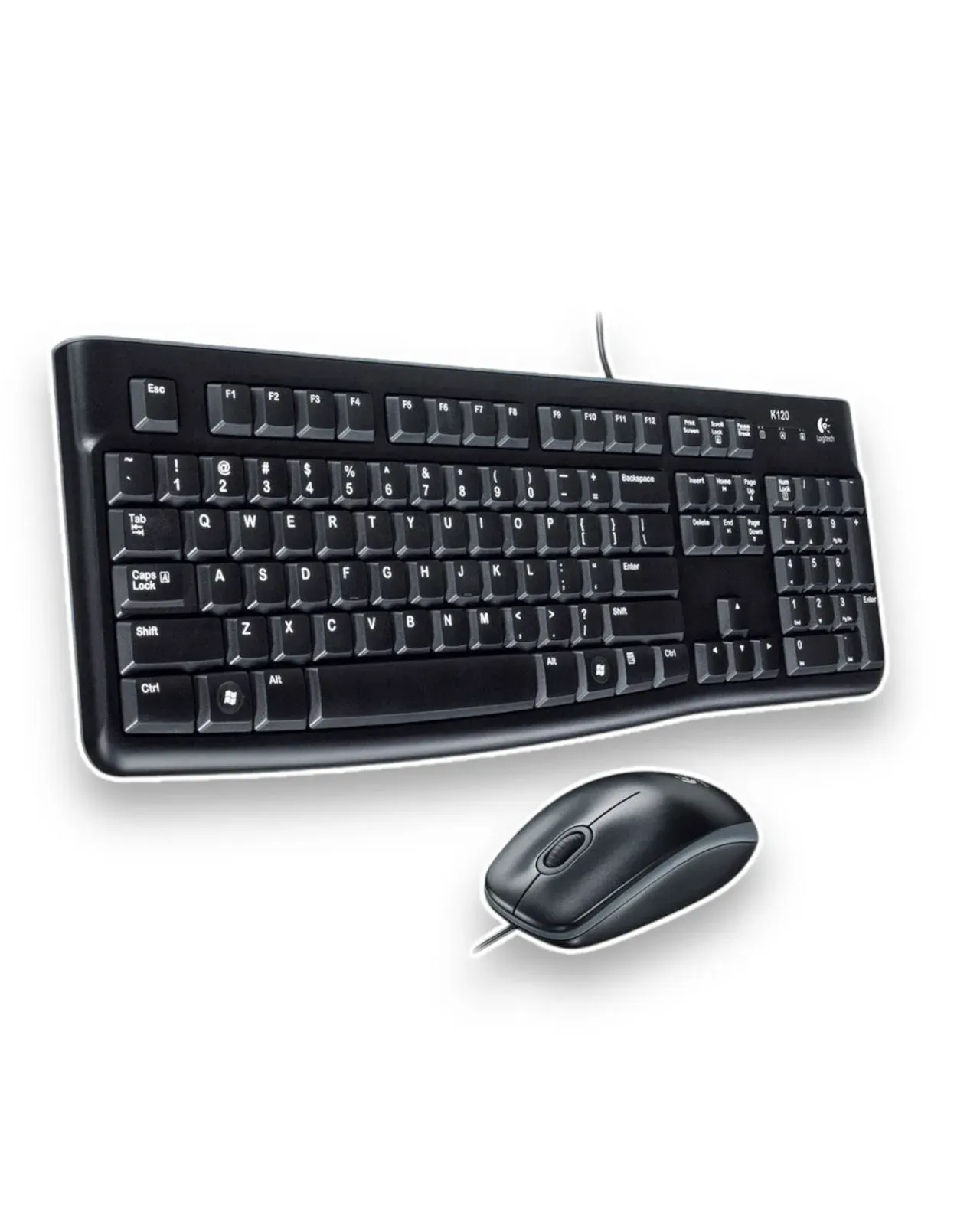 Combo Teclado Y Mouse Logitech Mk120 