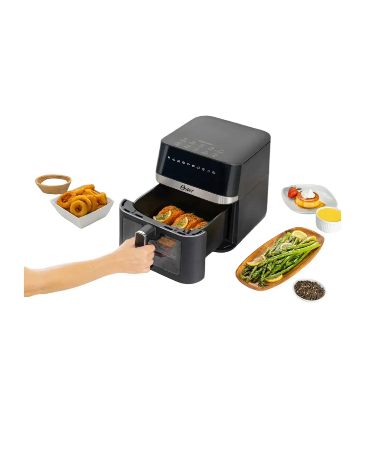 Freidora De Aire Digital Oster 6 Litros Sin Aceite Airfryer