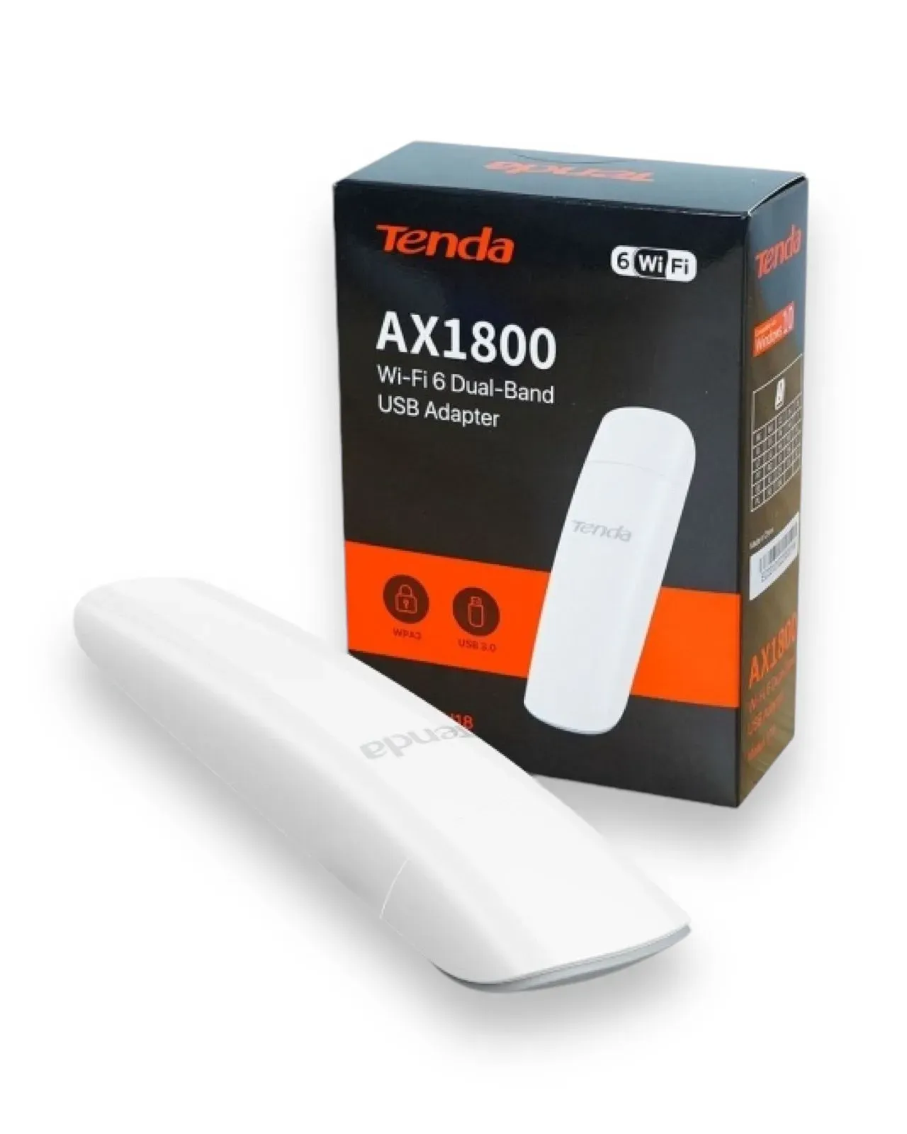 Adaptador Wifi Usb Tenda U18 Dual Band AX1800