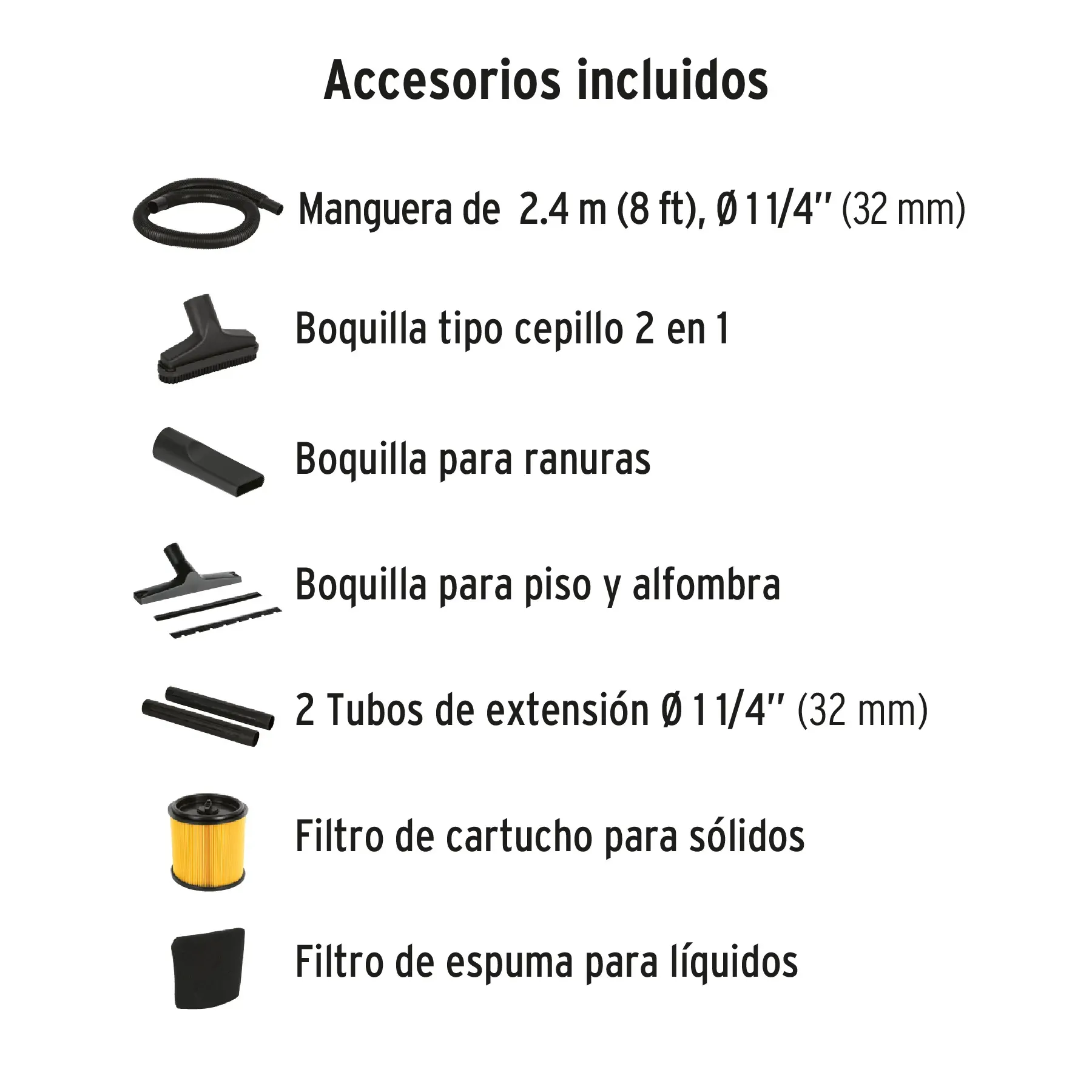 Aspiradora Industrial Profesional En Acero Inoxidable Truper 5 Galones Solidos Y Líquidos + Accesorios