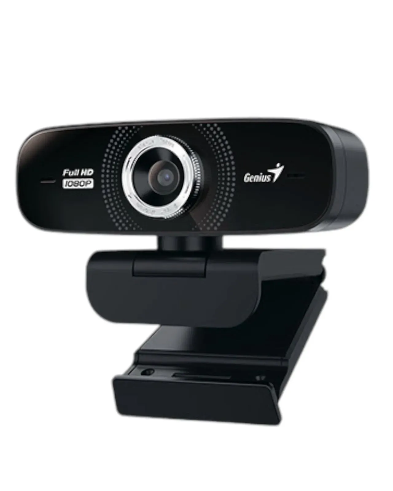 Camara Web Genius Face Cam  2000X Webcam FHD / Videochats En Full Hd 1080p Color Negro