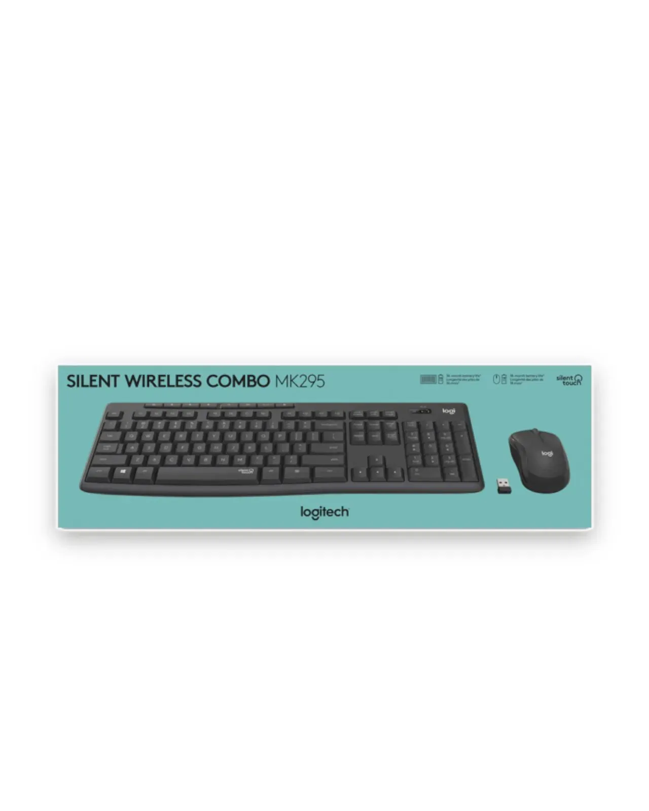 Combo Teclado Y Mouse Logitech Silent Mk295 Inalámbrico Español