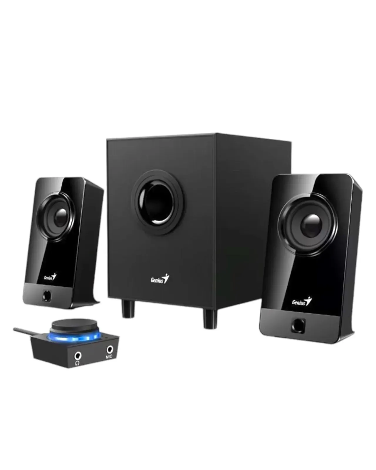 Parlantes Speakers Subwoofer GENIUS SW-2.1 300X  Black