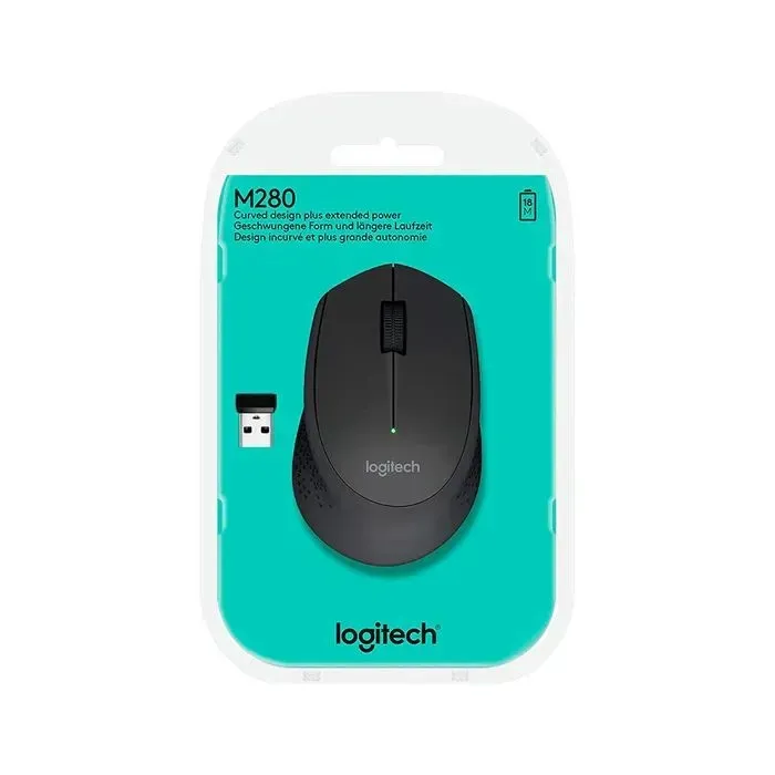 Mouse Logitech M280 Inalámbrico Negro