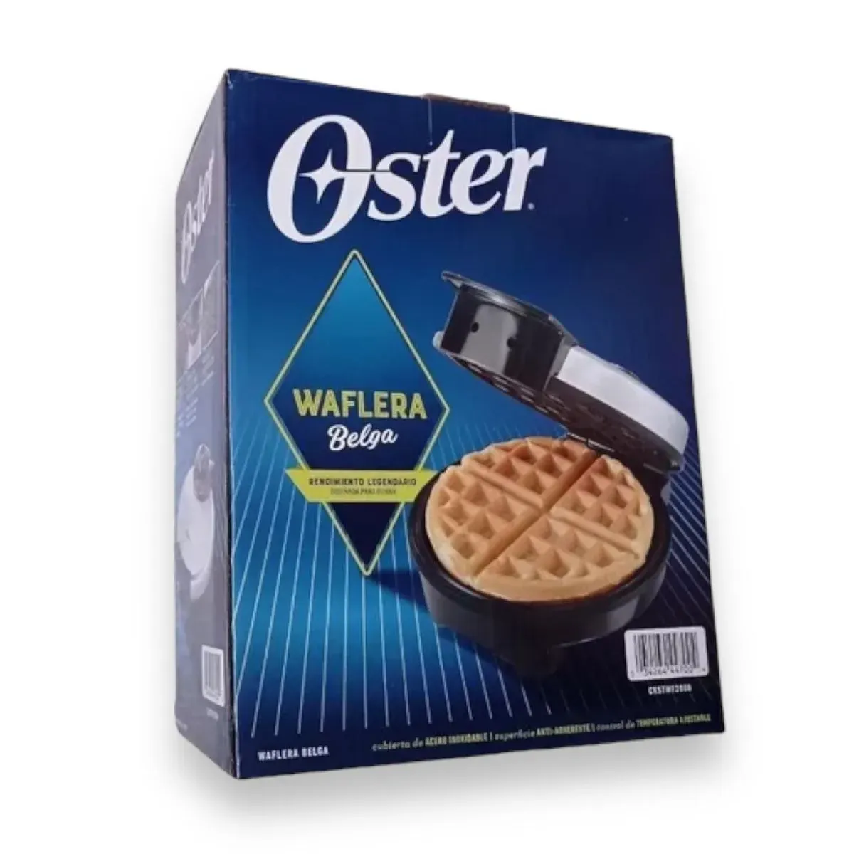 Waflera Belga OSTER Antihaderente / Acero Inoxidable