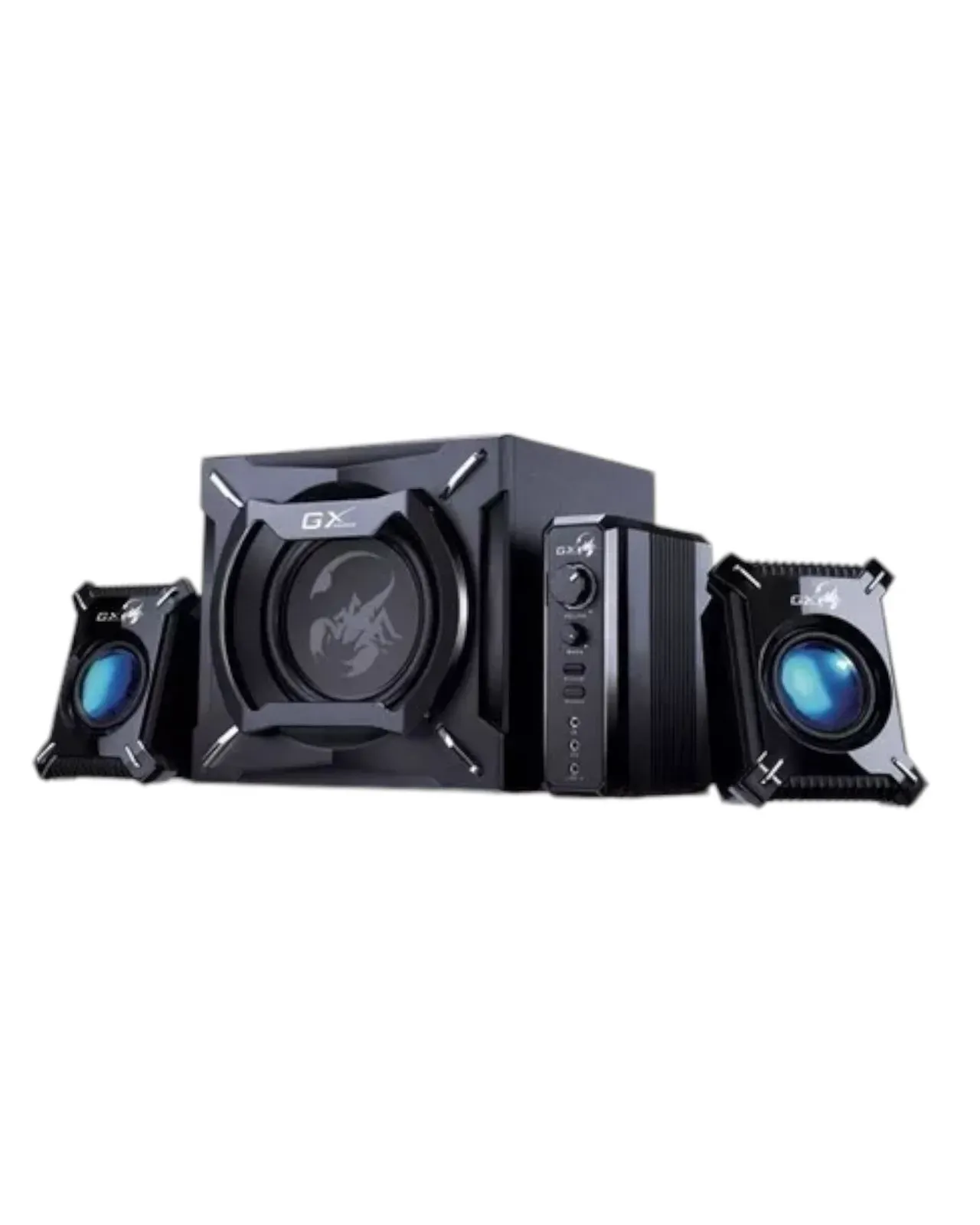 Parlantes Speakers Subwoofer GENIUS SW-G2.1 2000 GX Gamer Scorpion 45W