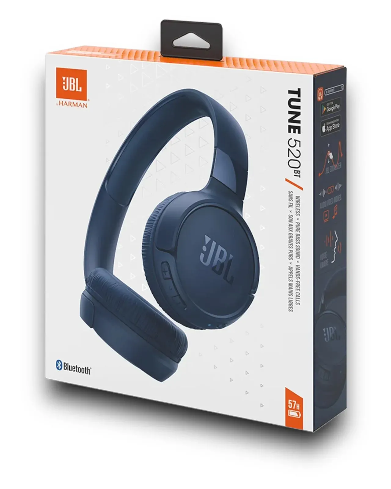 Audifonos JBL Tune 520 BT Headphone Bluetooth Over Ear