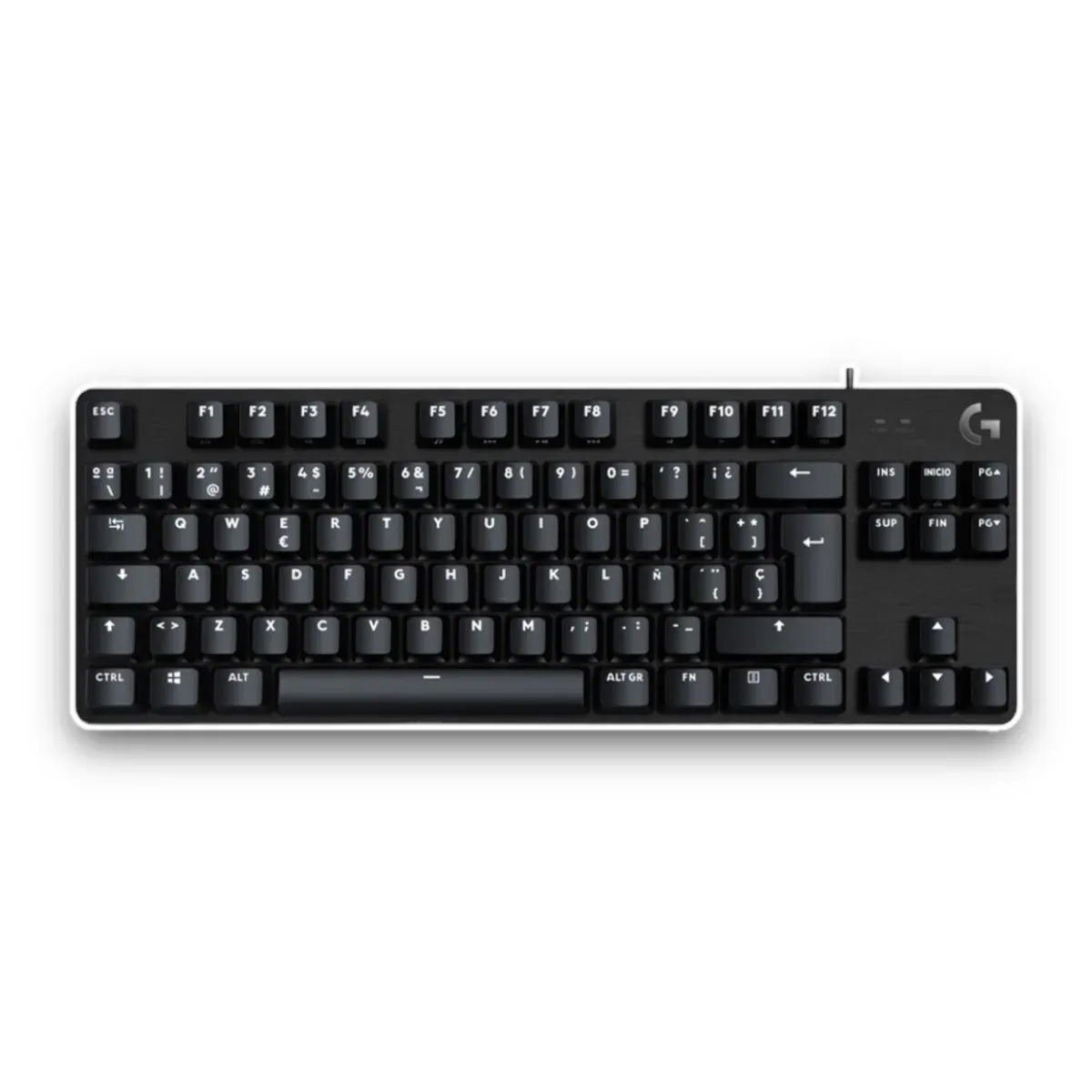 Teclado Mecánico Gamer Logitech G413 Full SE Luz Blanca