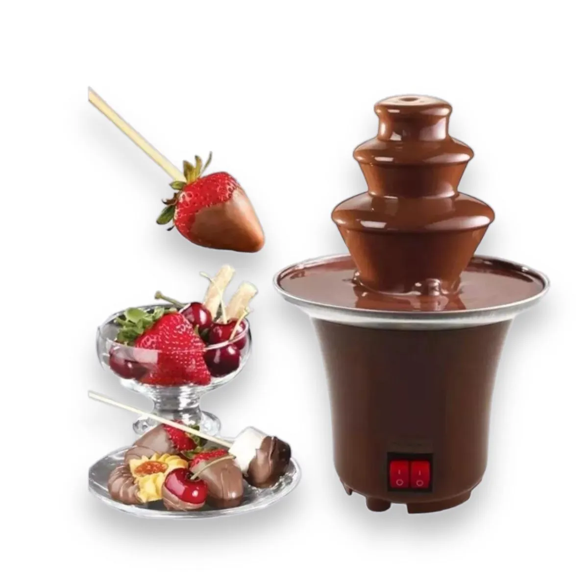 Mini Fuente De Chocolate Fondue Fountain 3 Niveles 