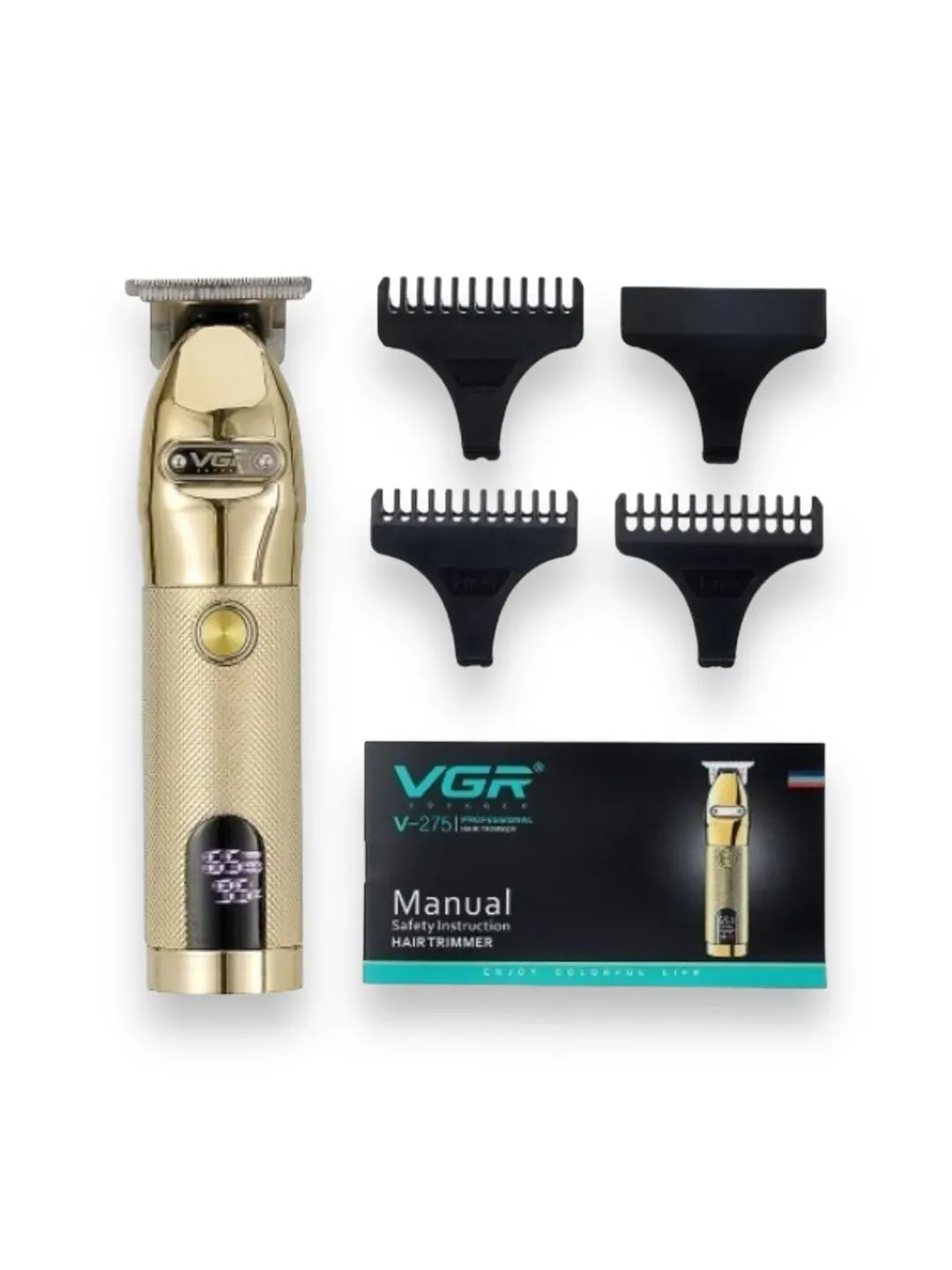 Maquina Cortadora De Cabello Profesional VGR V-275 Inalámbrica Recargable