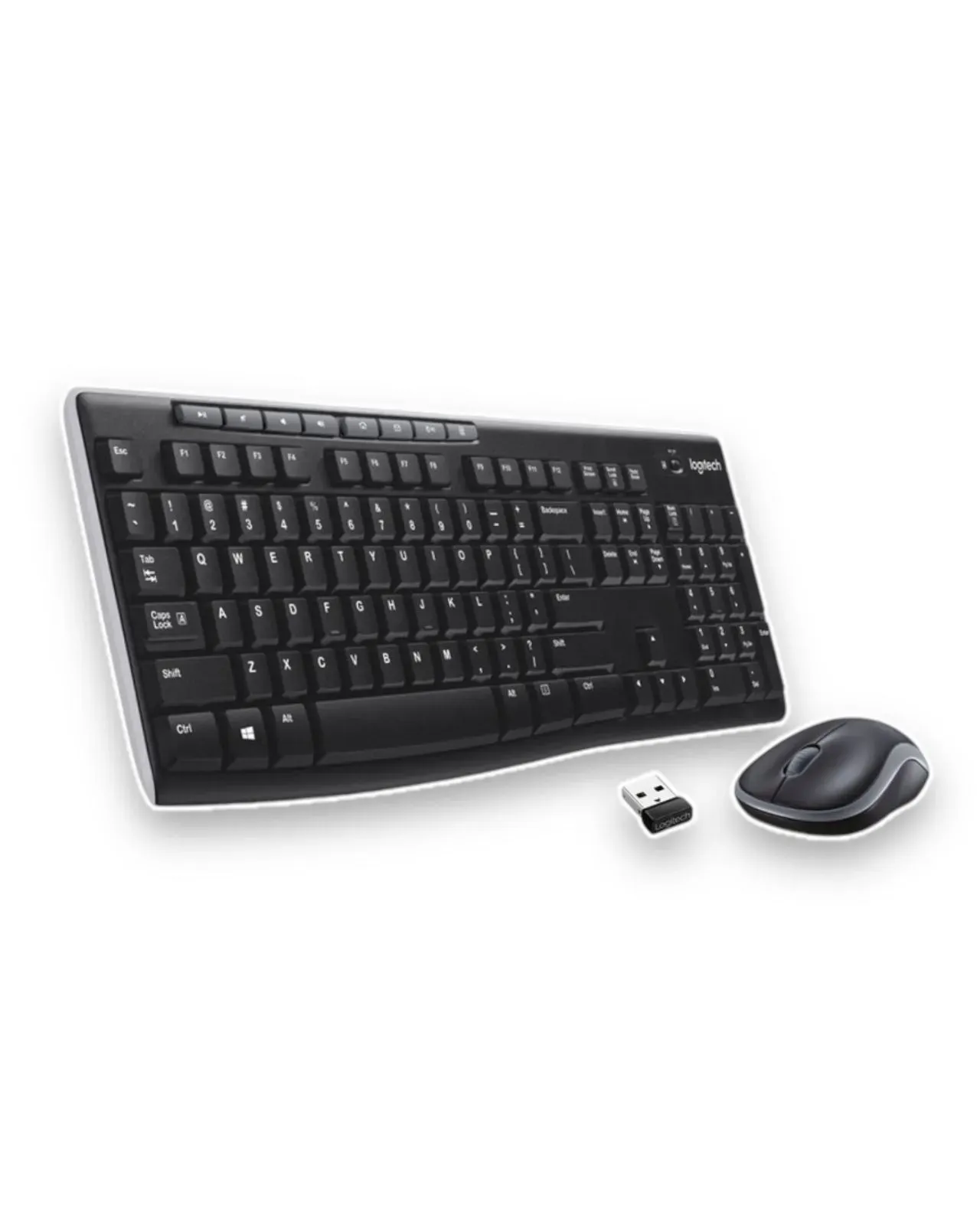 Combo Teclado Y Mouse Logitech Mk270 Inalámbrico Español 