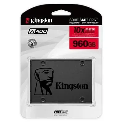 Disco Duro SSD Interno Kingston 960gb Negro Slim A400 960GB