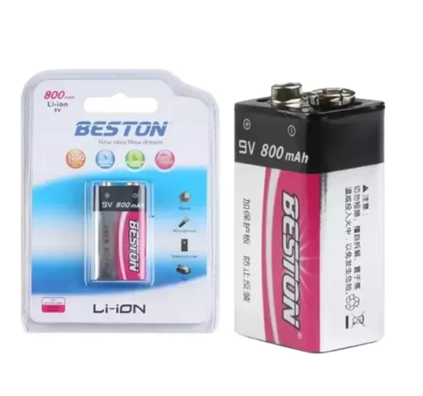 Batería De Litio X1 Beston BST-9V 800