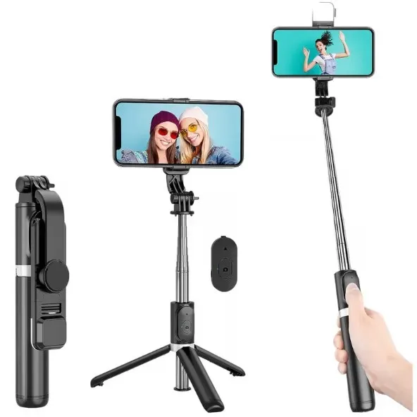 Tripode Selfie Stick Con Control Bluetooth -03