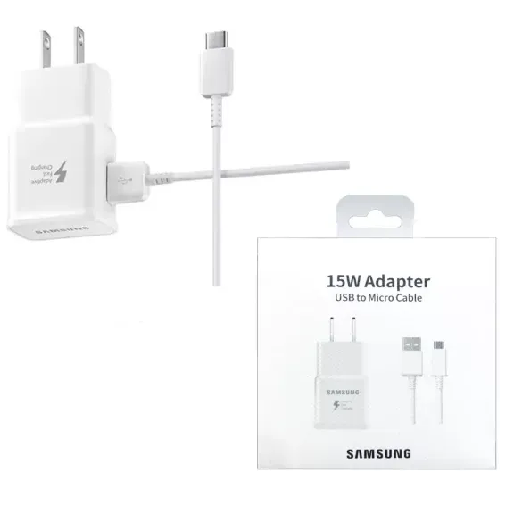 Cargador Samsung 15W USB A Tipo C