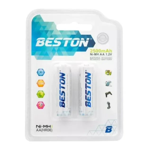 Batería Recargable BESTON BST-AA 2500x2 