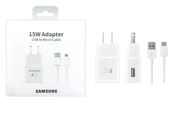 Cargador Samsung 15W USB A Tipo C