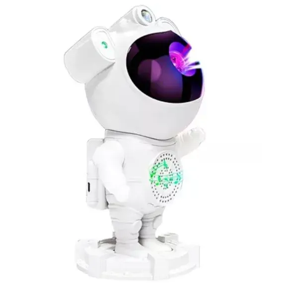 Lampara Proyector Astronauta Con Bluetooth