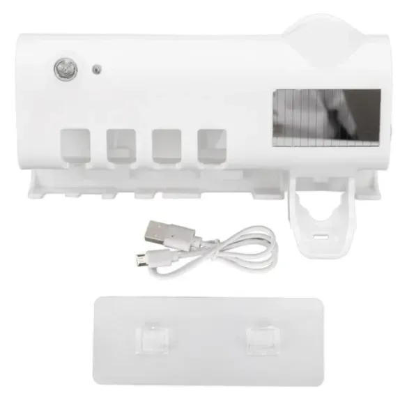 Dispensador De Crema Dental Con Luz UV