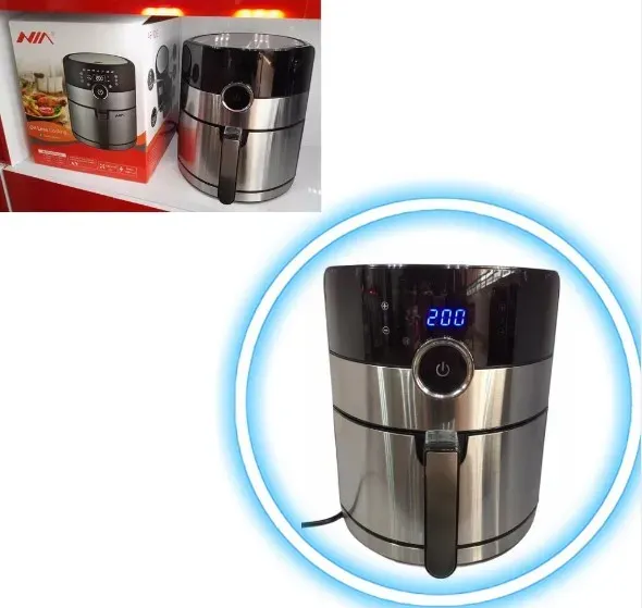 Freidora: Air Fryer Nia 4 Litros para Freír, Hornear, Asar y Deshidratar