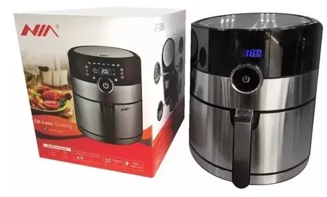 Freidora: Air Fryer Nia 4 Litros para Freír, Hornear, Asar y Deshidratar