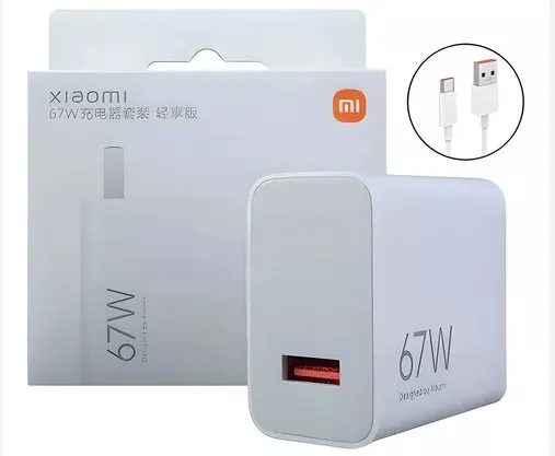 Cargador Xiaomi 67w USB-C/USB-A: Carga a Máxima Velocidad