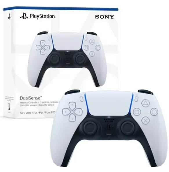 Control Inalámbrico Blanco Para PS5: Diseño Ergonómico Y Tecnología