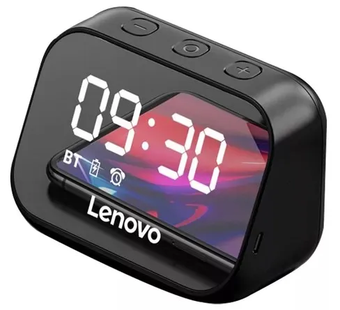 Parlante Reloj Inalámbrico LENOVO TS-13 :Tu Día Empieza con Música y Estilo