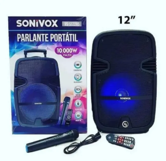 Parlante Sonivox Vs-s2285 + Trípode Combo Perfecto