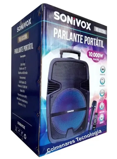 Parlante Sonivox Vs-s2285 + Trípode Combo Perfecto