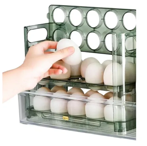 Organizador De Huevos 2 Niveles