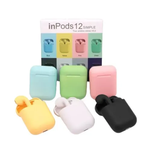 Audifonos Inpods 12 Bluetooth 5.0 Touch