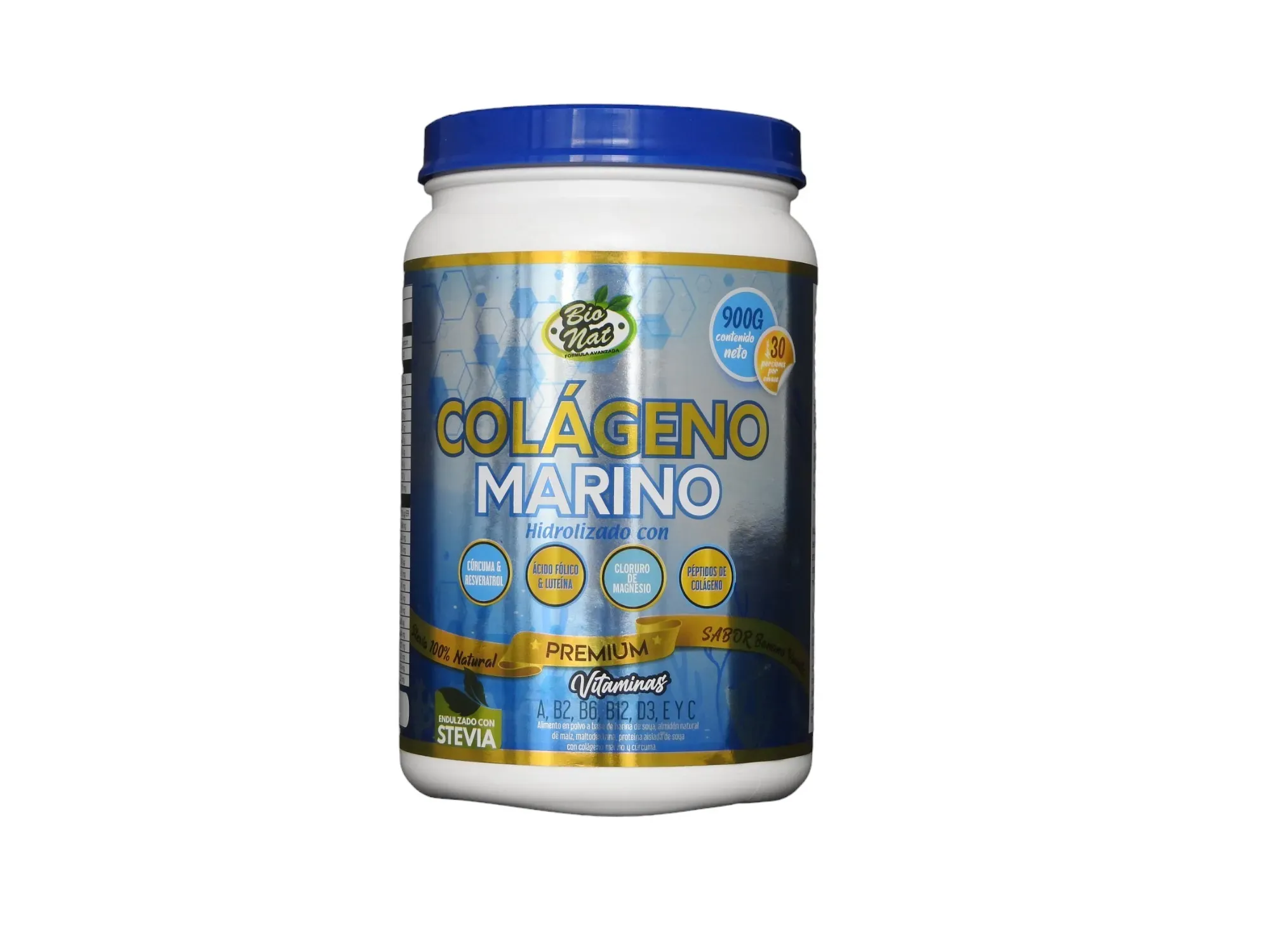 Colageno Marino Premium sabor Banano vainilla 