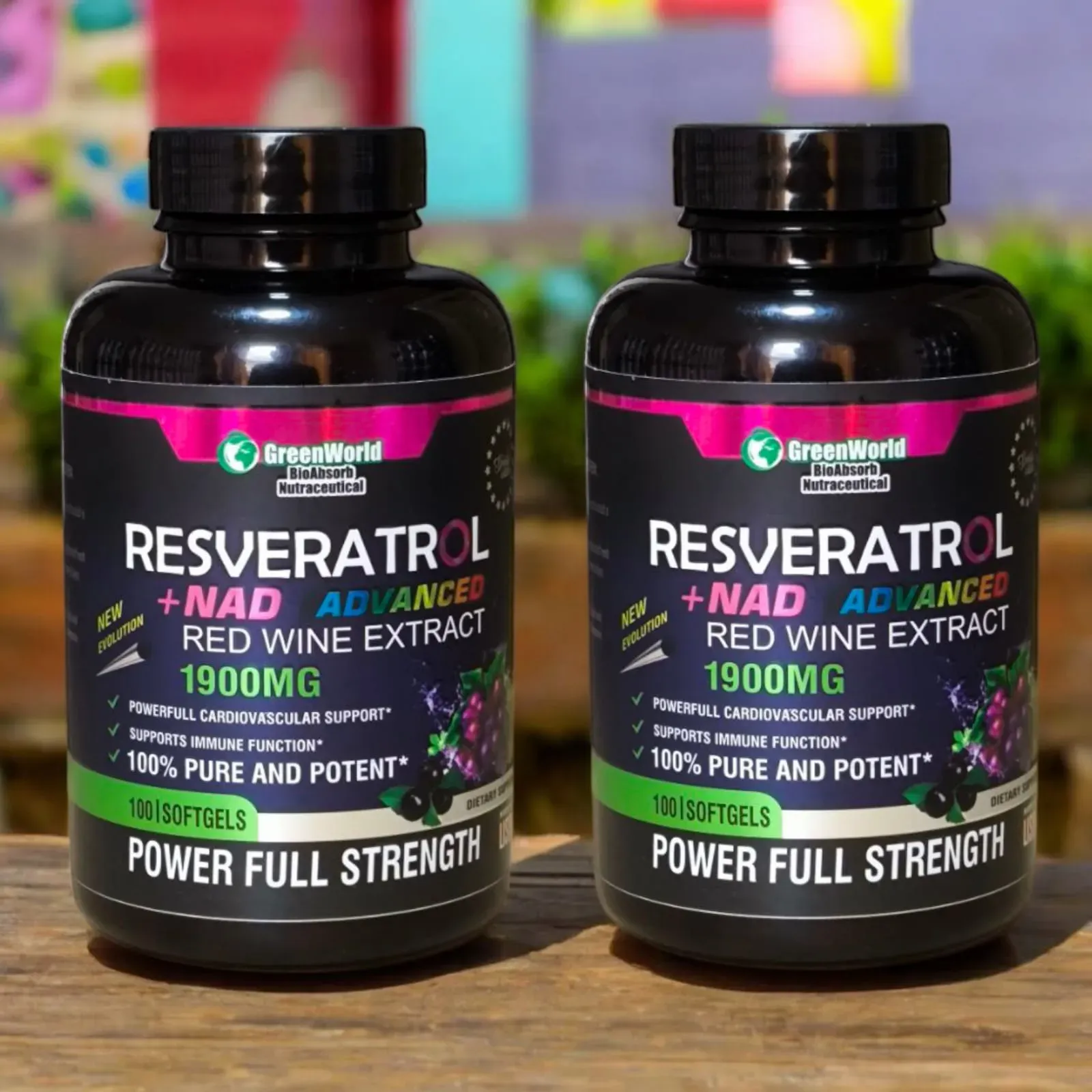 Resveratrol + NAD+