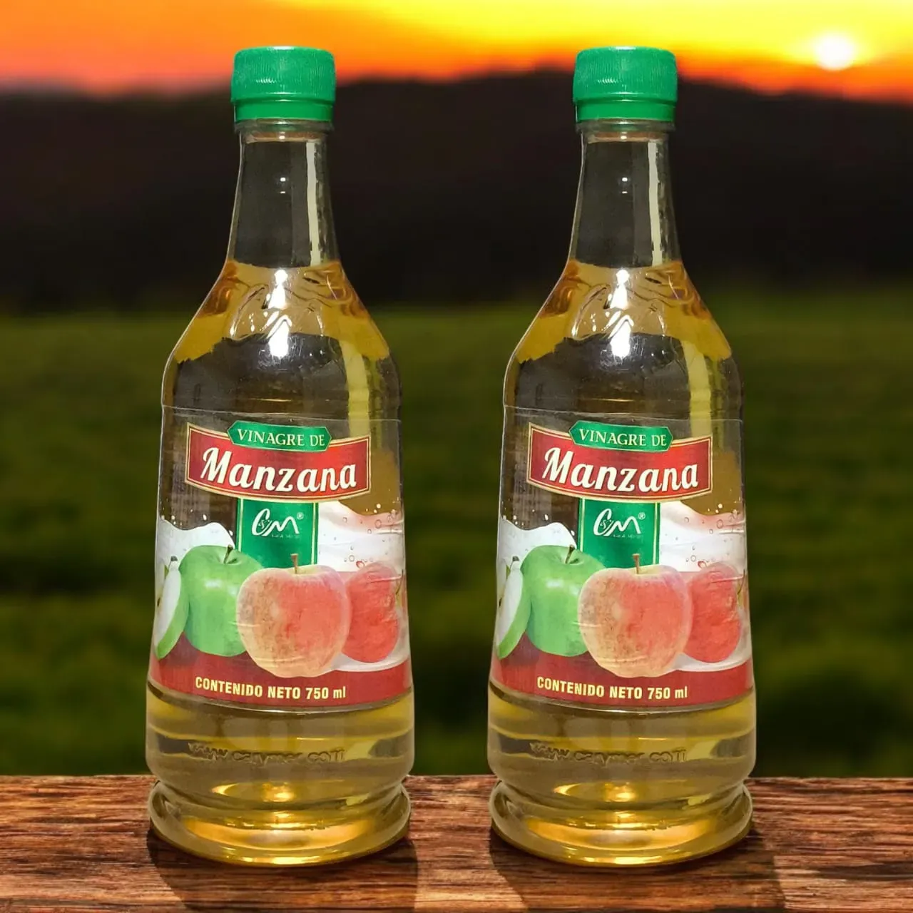 Vinagre de manzana líquido