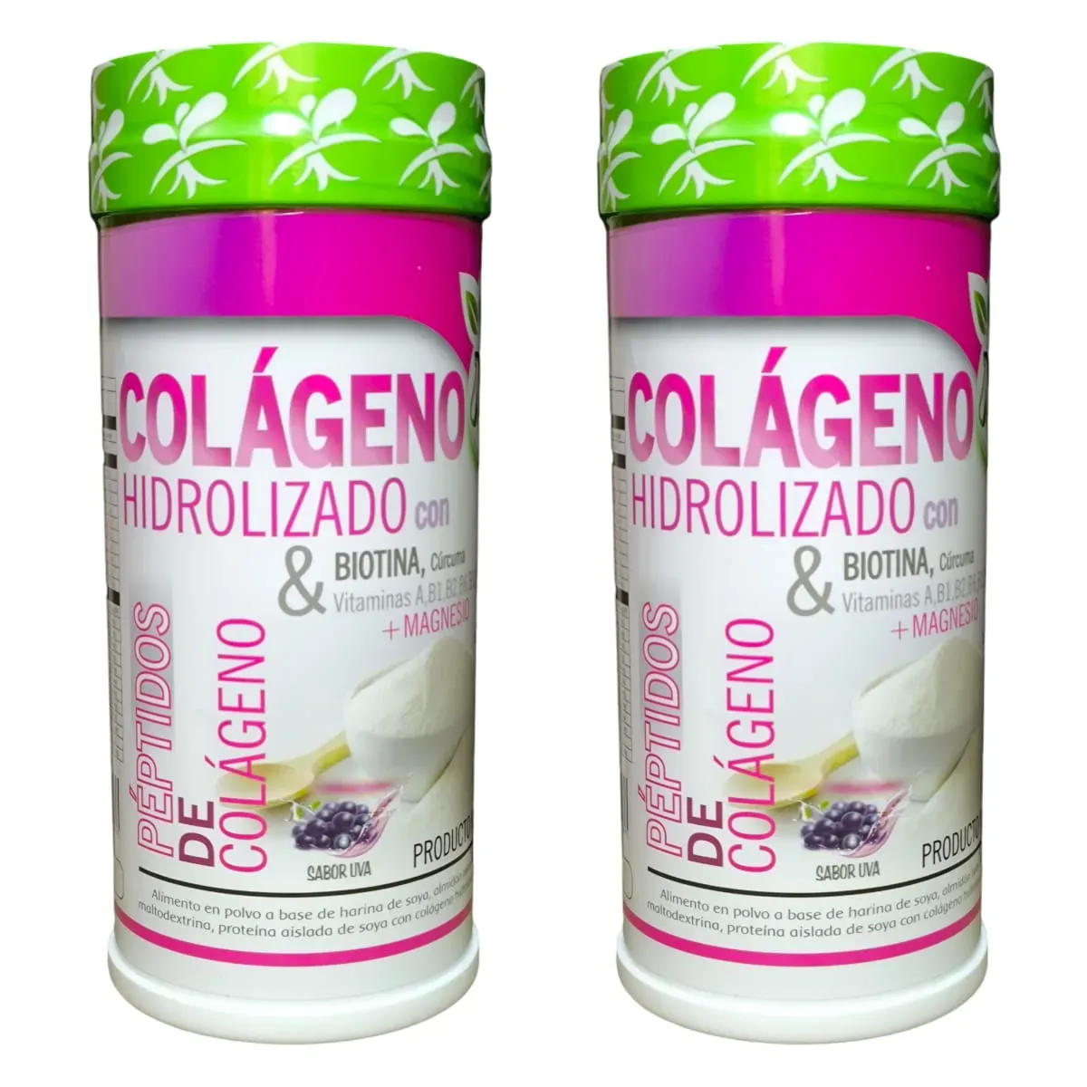 Colágenos Hidrolizado Neovit +Curcuma+Biotina+Magnesio X 2 unidades