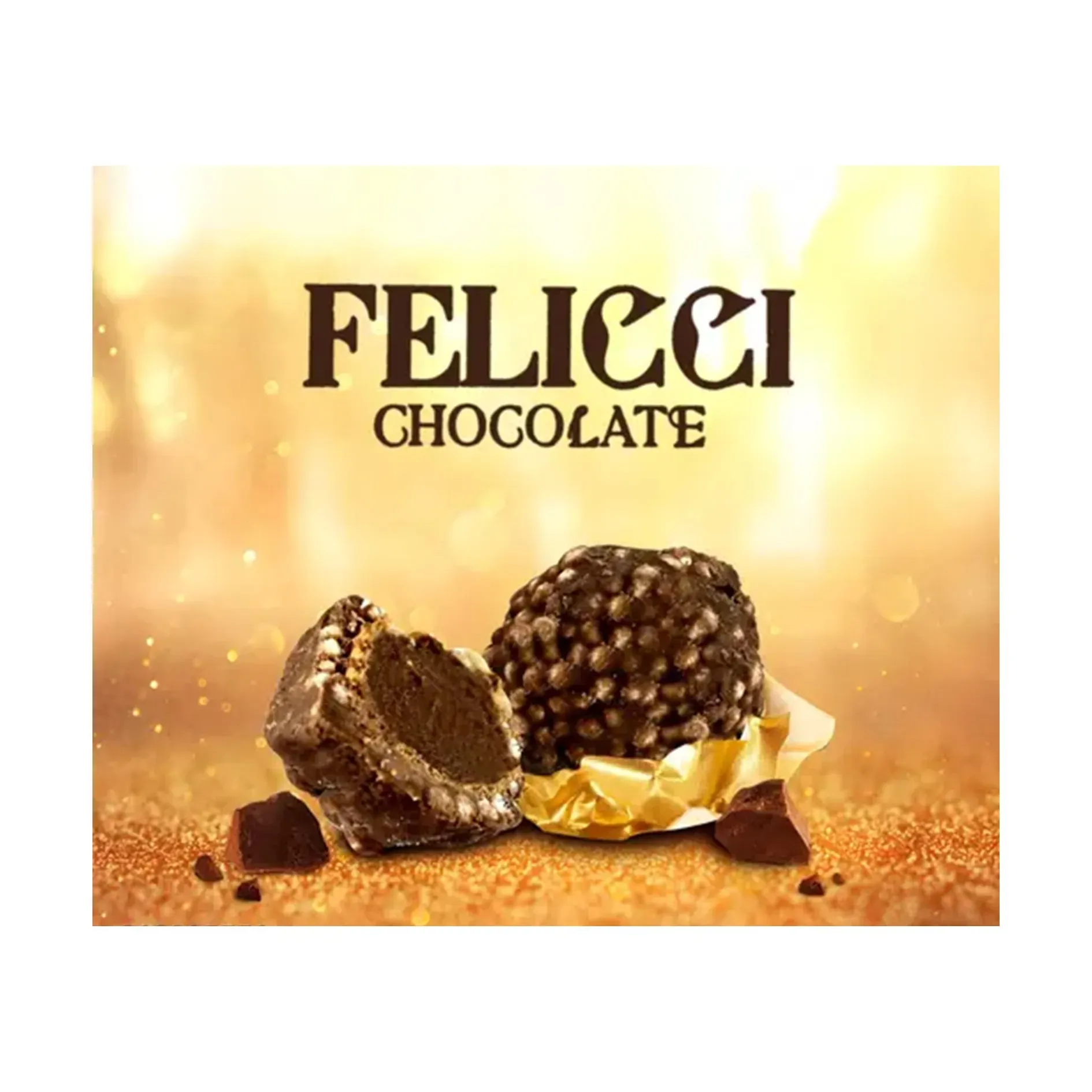 Estuche Regalo Chocolates Corazon Felicci X12 Bombones