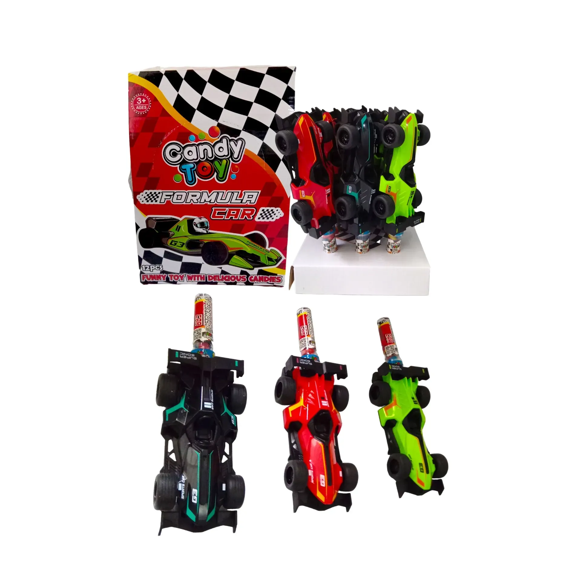 Candy Toy Formula Car x12unds