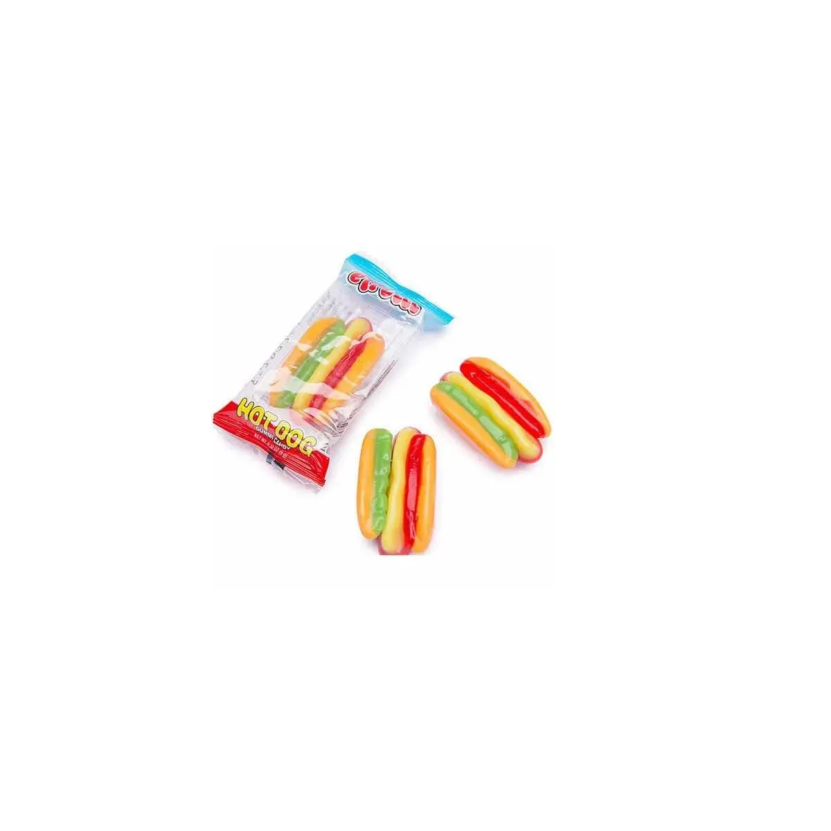 Gomas Mini Efrutti Hot Dog X30 Unds