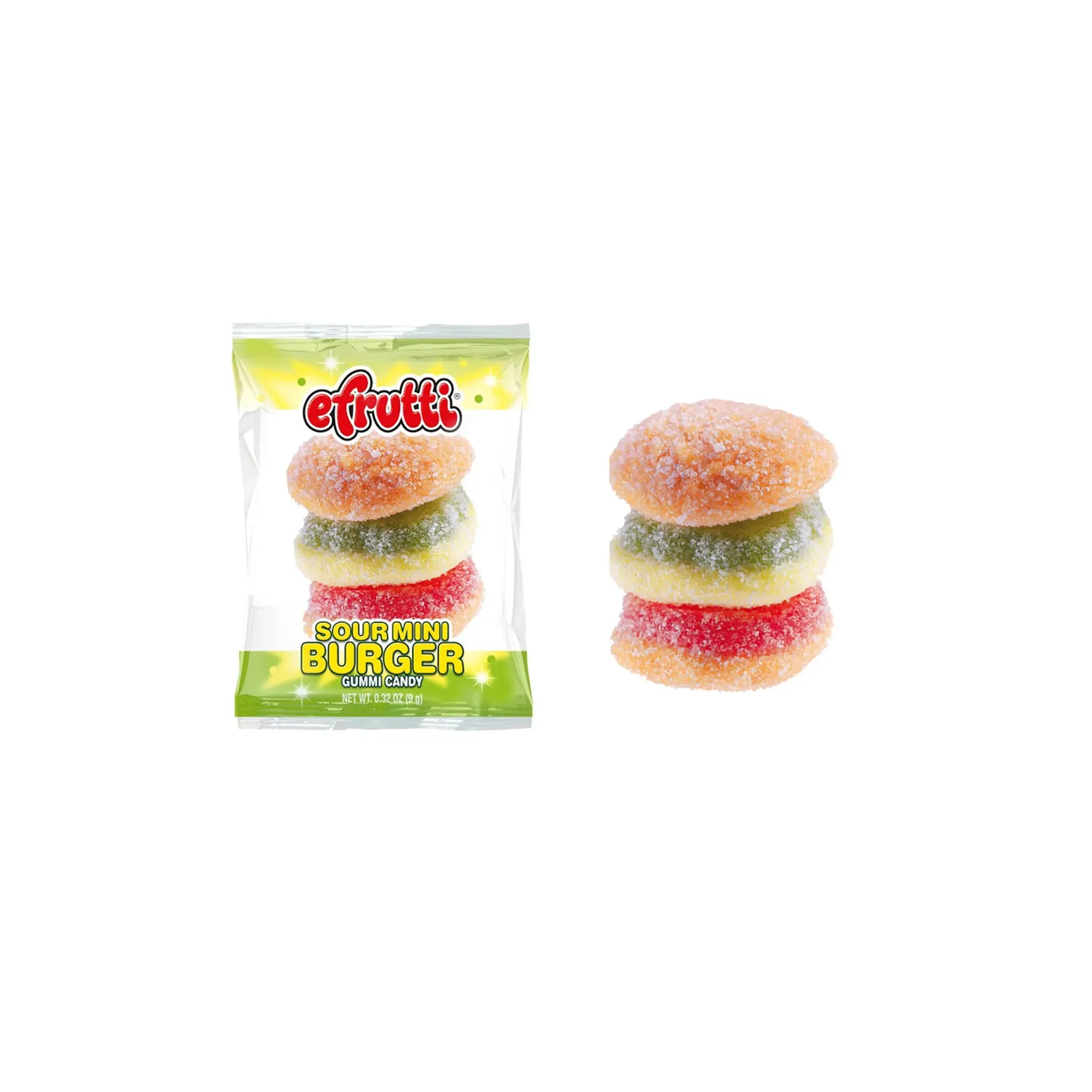 Gomas Mini Efrutti Mini Burger X30unds