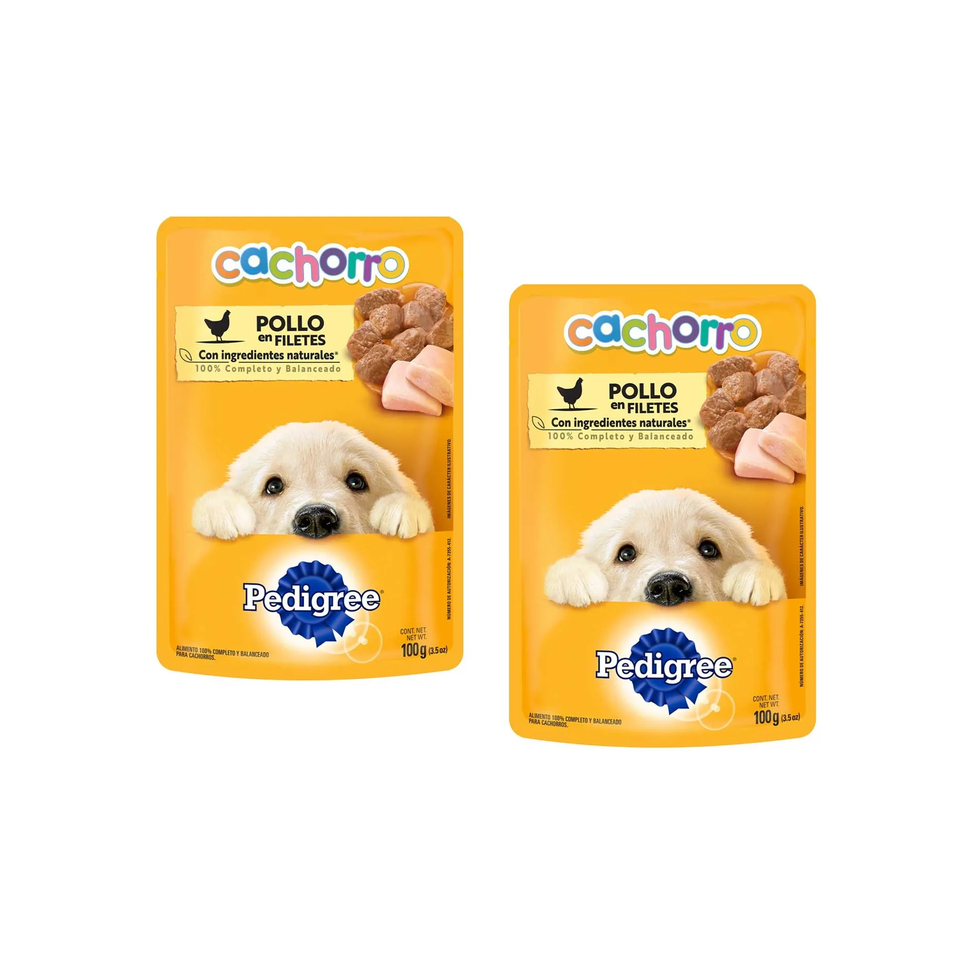 Pedigree Alimento Húmedo Cachorro Pollo Pague 1 Lleve 2