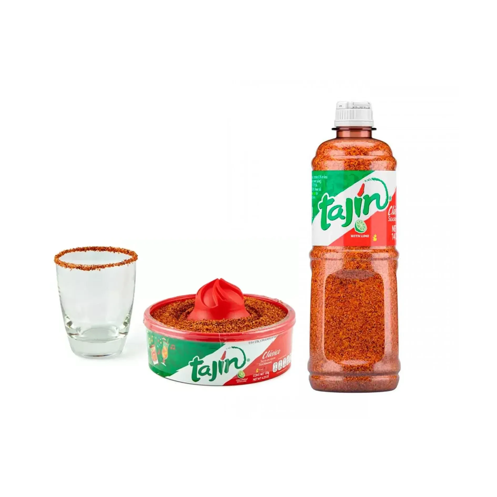 Combo Tajin Clasico Escarchador 120gr + 400gr