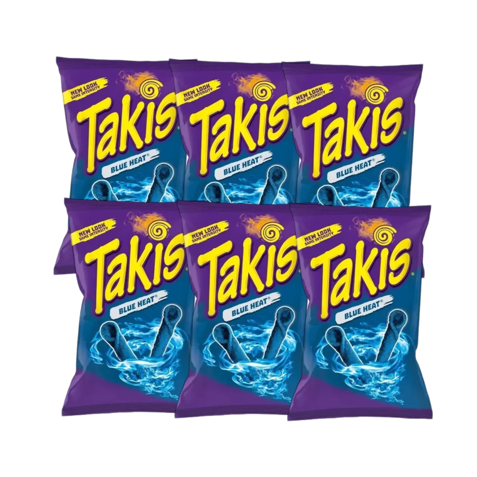 Bimbo Takis Blue Heat Bolsa x6 Paq x185gr