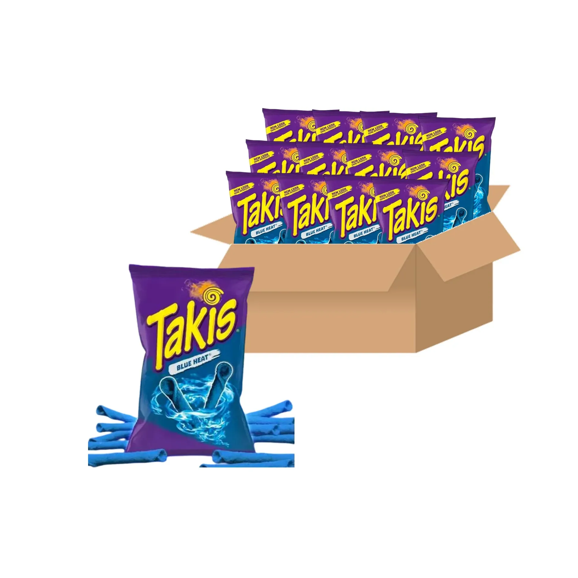 Bimbo Takis Blue Heat Bolsa x45 Gr X12uds